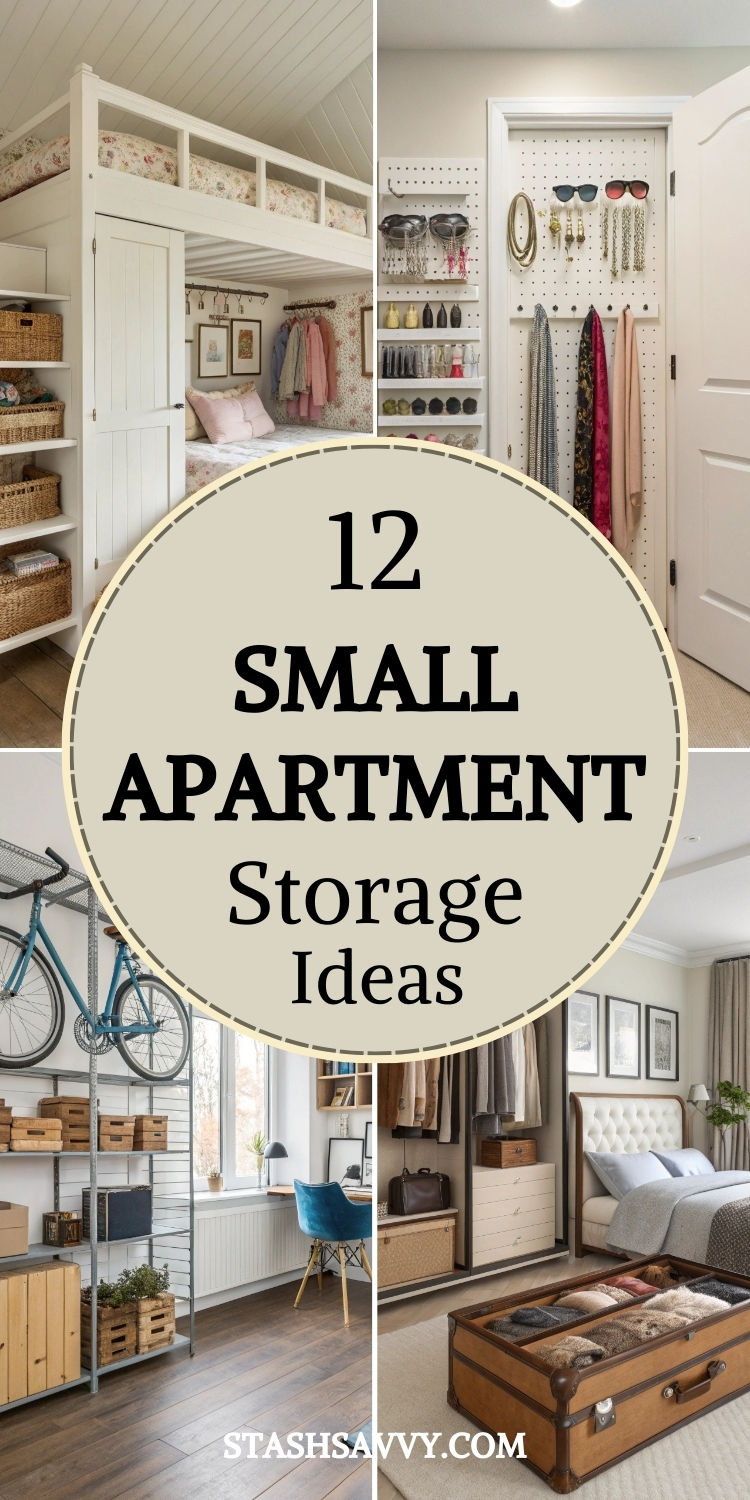 12 Small Apartment Storage Ideas That Will Change Your Life