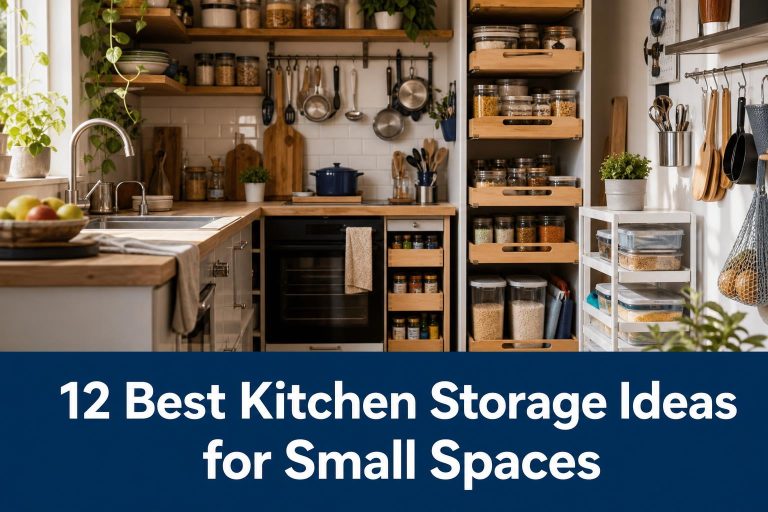 12 Best Kitchen Storage Ideas for Small Spaces