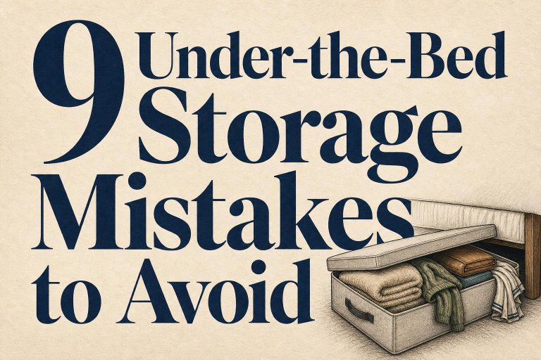 9 Under-the-Bed Storage Mistakes to Avoid