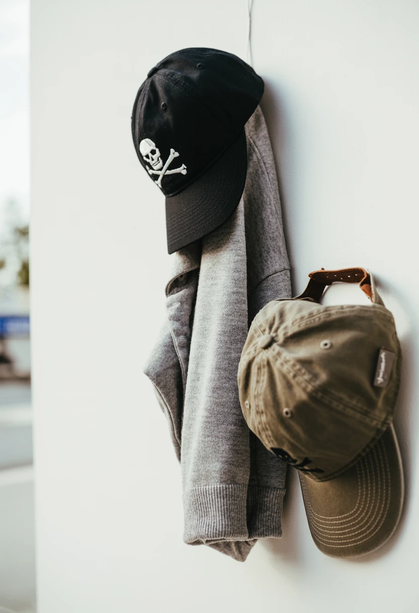 Hook and Hang Hat Station