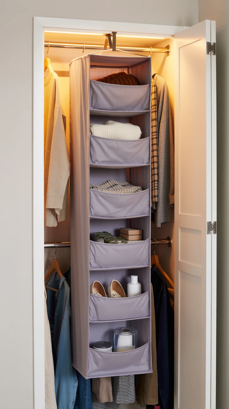 Vertical Hanging Closet Organizers