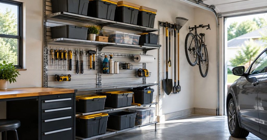Best garage wall storage racks for small garages 2026