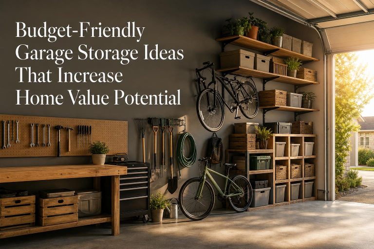 Budget-Friendly Garage Storage Ideas That Increase Home Value Potential