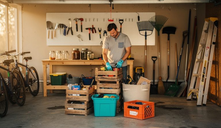Garage Storage Ideas to Declutter Without Expensive Shelving Systems
