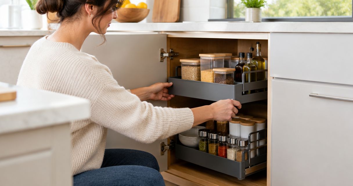 How much do kitchen cabinet organizers cost in 2026?
