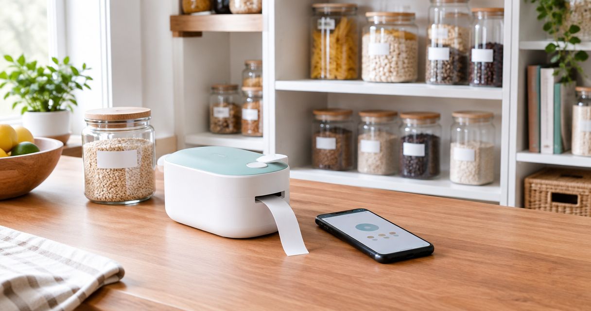 How to connect a Cricut label maker to your pantry system