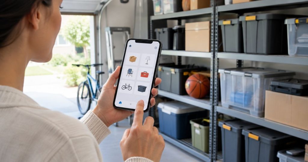 How to connect a home inventory app to your garage storage