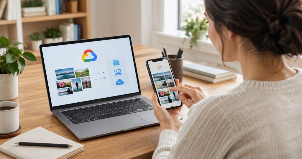 How to connect Google Photos to your digital declutter routine