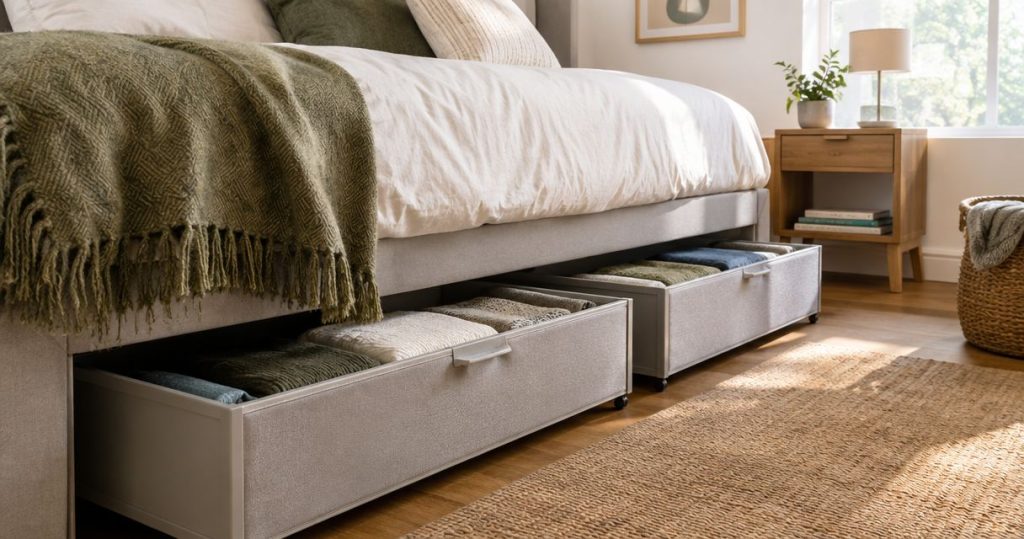 Is under-bed storage worth it for small bedrooms in 2026?
