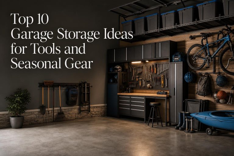 Top 10 Garage Storage Ideas for Tools and Seasonal Gear